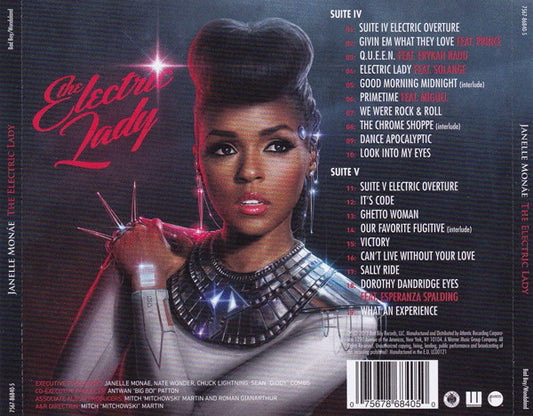 Janelle Monáe : The Electric Lady (CD, Album)