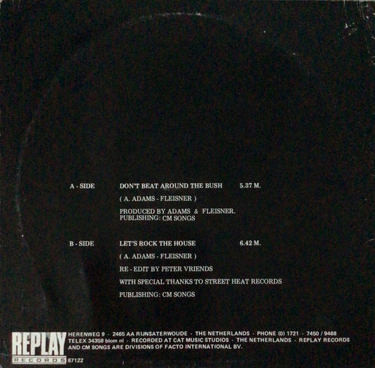 Connector (3) : Don't Beat Around The Bush (House Mix) (12")