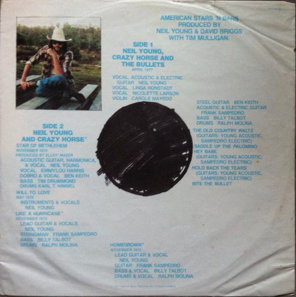 Neil Young : American Stars 'N Bars (LP, Album)