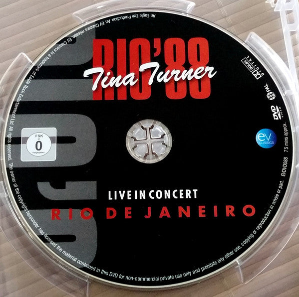 Tina Turner : Rio'88 (Live In Concert Rio De Janeiro) (DVD-V, RE, PAL)