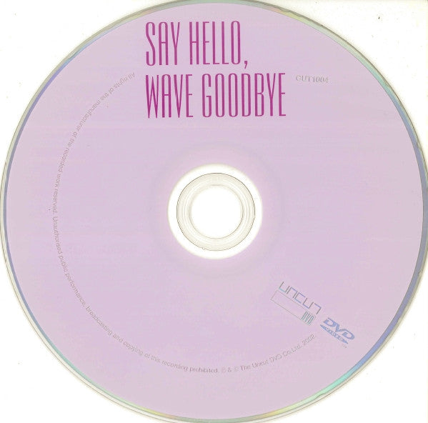 Various : Say Hello, Wave Goodbye (DVD, Comp, PAL)