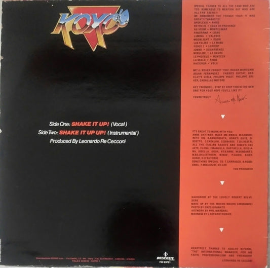 Koxo : Shake It Up (12")