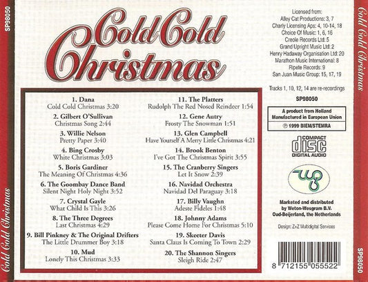 Various : Cold Cold Christmas (CD, Comp)
