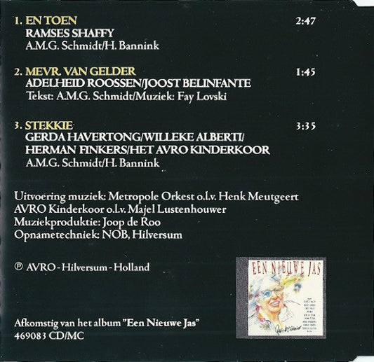Ramses Shaffy : En Toen (CD, Maxi)