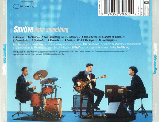 Soulive : Doin' Something (CD, Album)