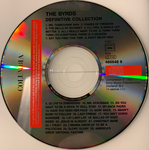 The Byrds : Definitive Collection (CD, Comp)