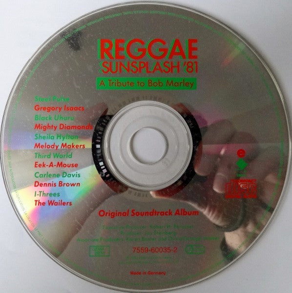Various : Reggae Sunsplash '81 (A Tribute To Bob Marley) (CD, Album)
