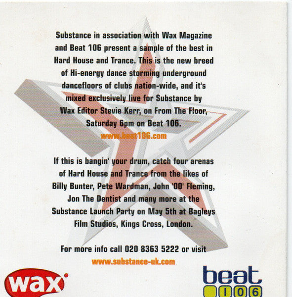 Steve Kerr : Substance (CD, Mixed)