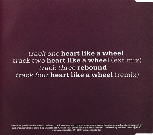 The Human League : Heart Like A Wheel (CD, Single)