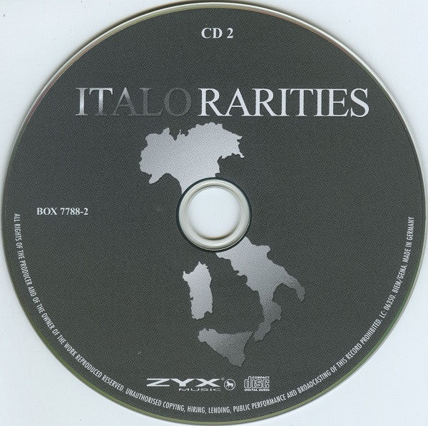 Various : Italo Rarities (Box + 3xCD, Comp)