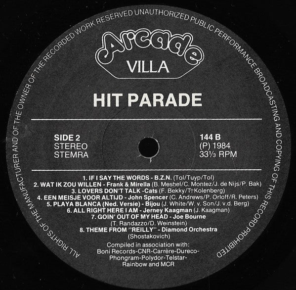 Various : Hit Parade (LP, Comp)