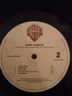 Damn Yankees : Damn Yankees (LP, Album, RE)
