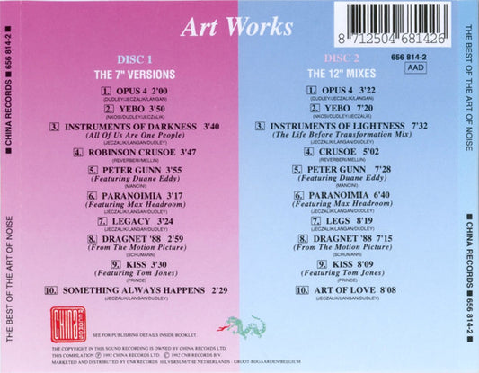 The Art Of Noise : The Best Of The Art Of Noise (The 7" Versions & The 12" Mixes) (CD, Comp + CD, Comp, P/Mixed)