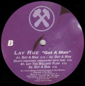 Lay Rue : Got A Man (12")