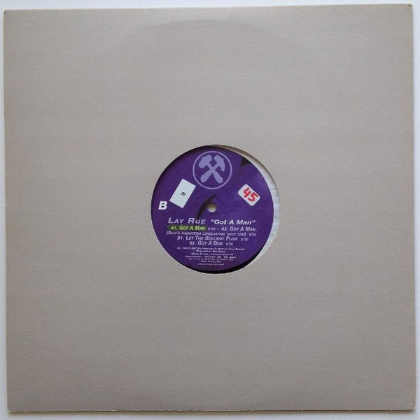 Lay Rue : Got A Man (12")