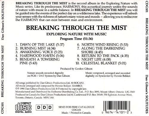 Dan Gibson : Breaking Through The Mist (CD)