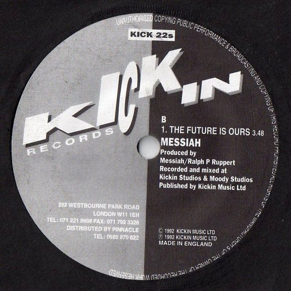 Messiah : I Feel Love (7", Bla)