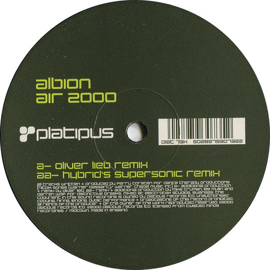 Albion : Air 2000 (12")
