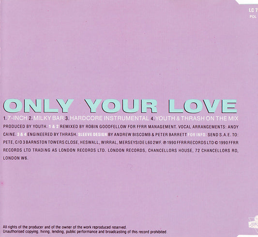 Bananarama : Only Your Love (CD, Single)