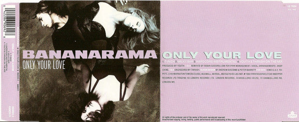 Bananarama : Only Your Love (CD, Single)