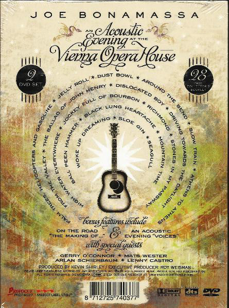 Joe Bonamassa : An Acoustic Evening At The Vienna Opera House (2xDVD-V, NTSC)