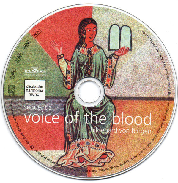 Hildegard Von Bingen - Sequentia (2) : Voice Of The Blood (Chants De L'Extase Vol. 2) (CD, Album)