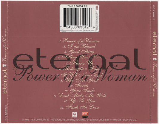 Eternal (2) : Power Of A Woman (CD, Album)