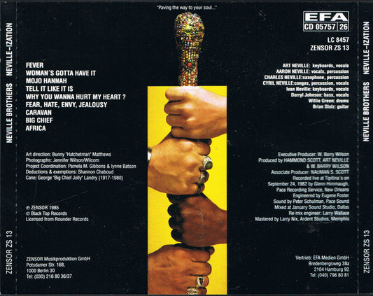 The Neville Brothers : Neville-Ization (CD, Album)