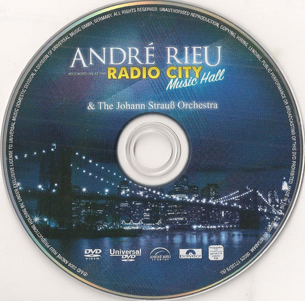 André Rieu : New York Memories (Live At Radio City Music Hall) (DVD-V, PAL)