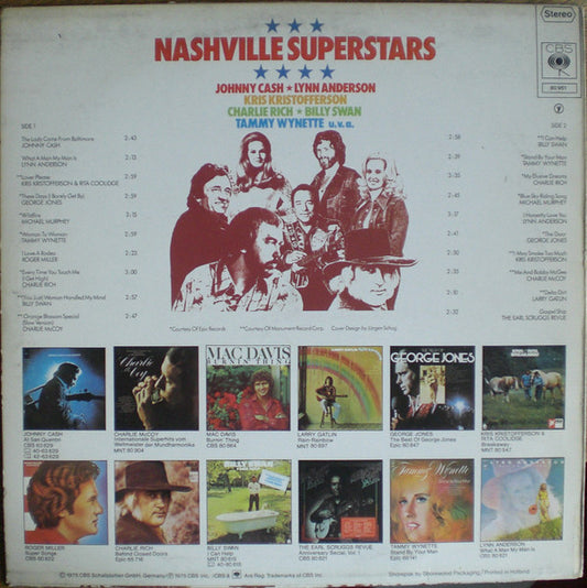 Various : Nashville Superstars (LP, Comp)