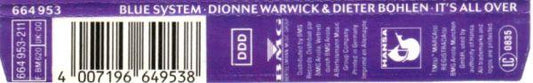 Blue System * Dionne Warwick & Dieter Bohlen : It's All Over (CD, Maxi)