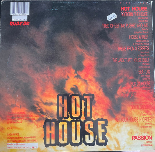 D.J. Jack : Hot House (12", Mixed)