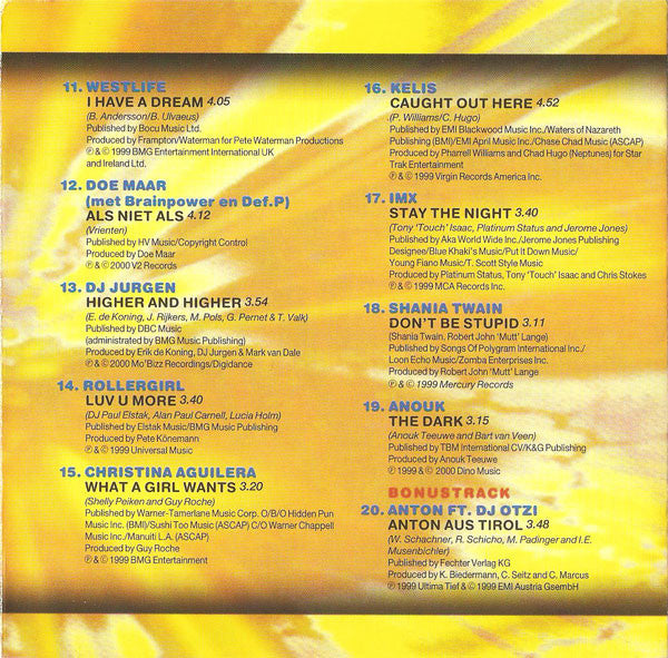 Various : TMF Hitzone 10 (CD, Comp)