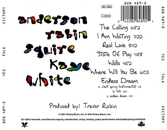 Yes : Talk (CD, Album)