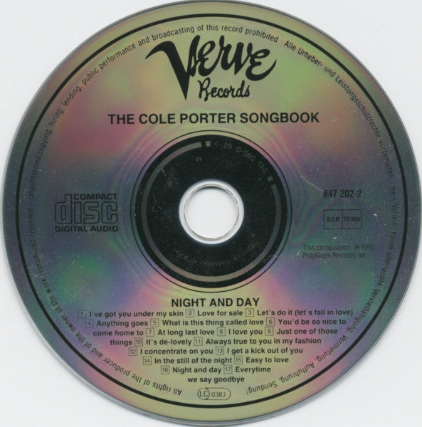 Cole Porter : Night And Day - The Cole Porter Songbook (CD, Comp)
