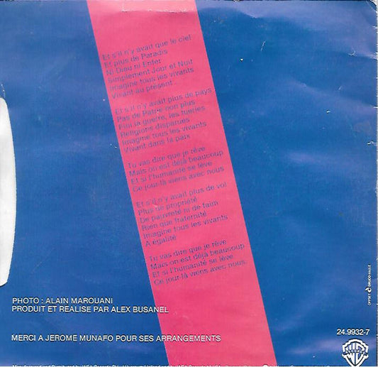 Elizabeth Granec : Imagine (7")