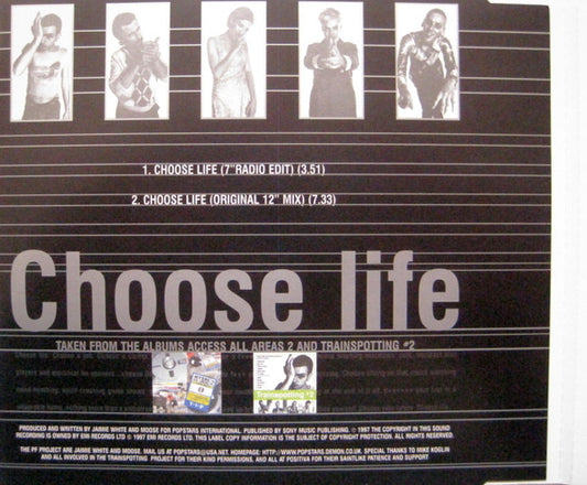 PF Project : Choose Life (CD, Single)