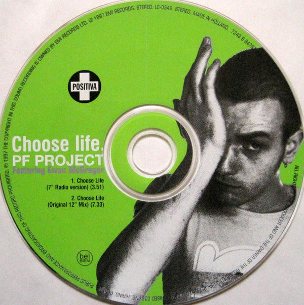 PF Project : Choose Life (CD, Single)