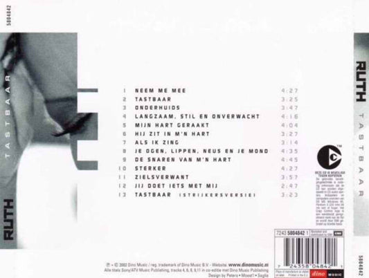 Ruth Jacott : Tastbaar (CD, Album, Copy Prot.)