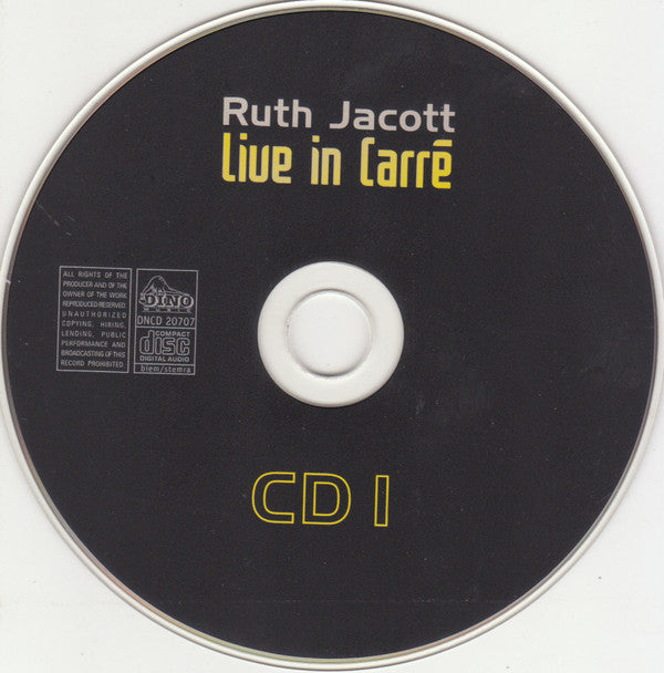 Ruth Jacott : Live In Carré (Haar Grootste Successen) (2xCD, Album)