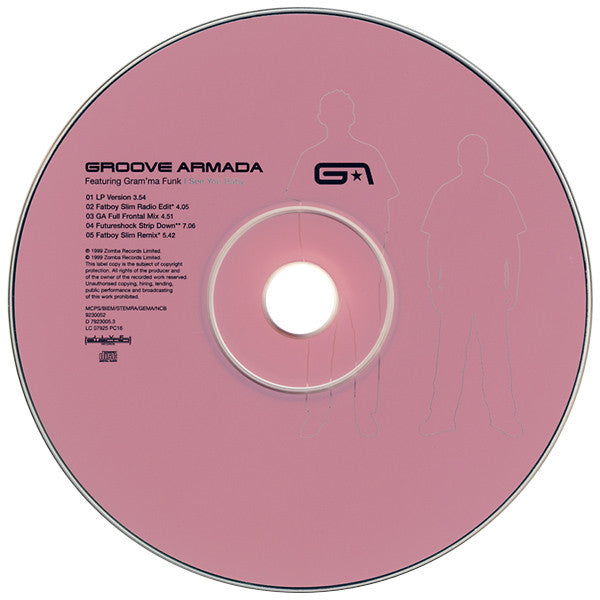 Groove Armada Featuring Gram'ma Funk : I See You Baby (CD, Maxi)