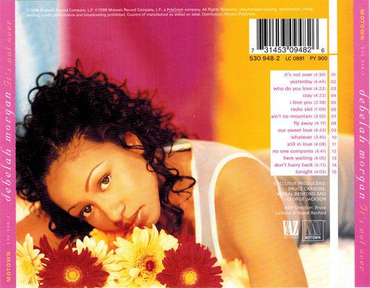Debelah Morgan : It's Not Over (CD, Album)