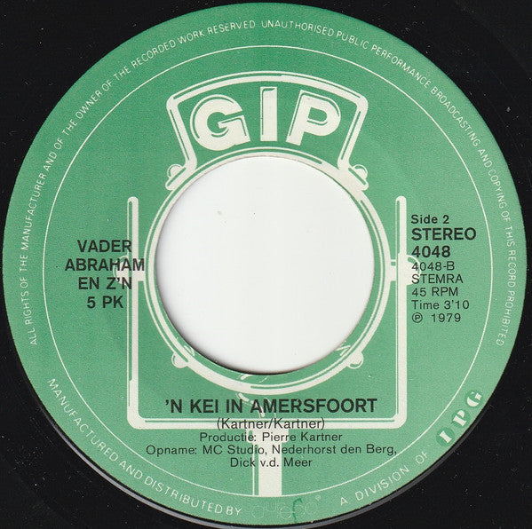 Vader Abraham m.m.v. 5 PK : Hij Was Goed Voor Z'n Moeder (7", Single)