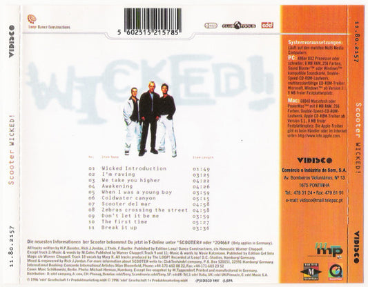Scooter : Wicked! (CD, Album)