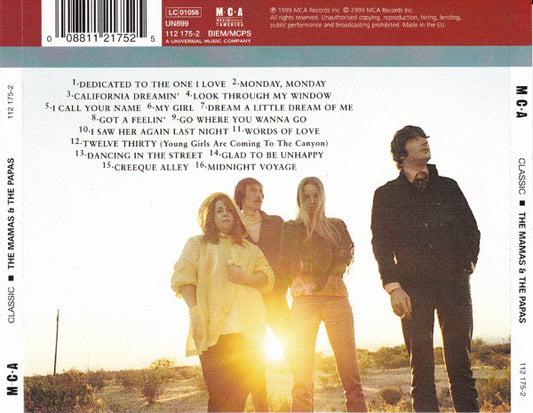 The Mamas & The Papas : Classic The Mamas & The Papas (CD, Comp, RM)