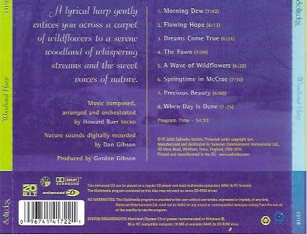 Dan Gibson & Howard Baer : Woodland Harp (CD, Album, Enh, Dol)