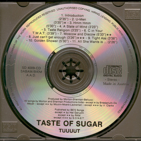 Taste Of Sugar : "Tuut...!" (CD, Album)