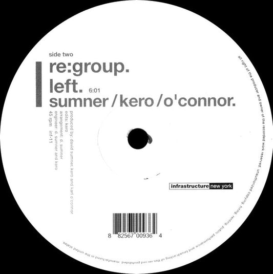 Regis / Re:Group : Asbestos (Remix) / Left (12")