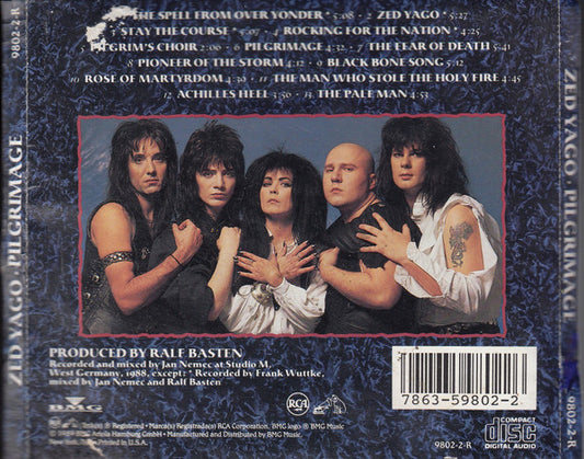 Zed Yago : Pilgrimage (CD, Album)