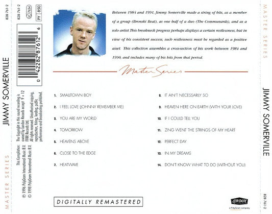 Jimmy Somerville : Jimmy Somerville (CD, Comp, RM)